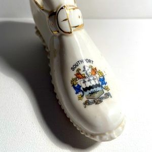 Vintage Porcelain Shoe